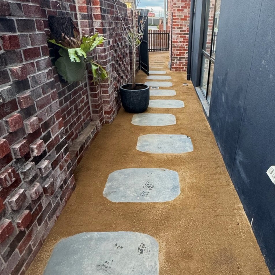 Melbourne stepping stone garden path on Instagram